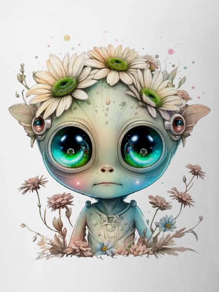 Cute Alien Girl