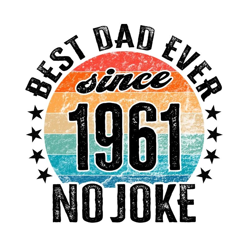 Bester Papa der Welt seit 1961 Vatertag