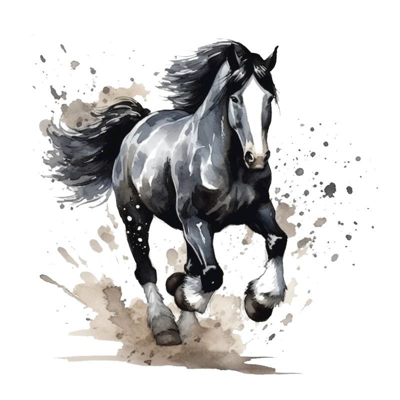 Wildes Pferd