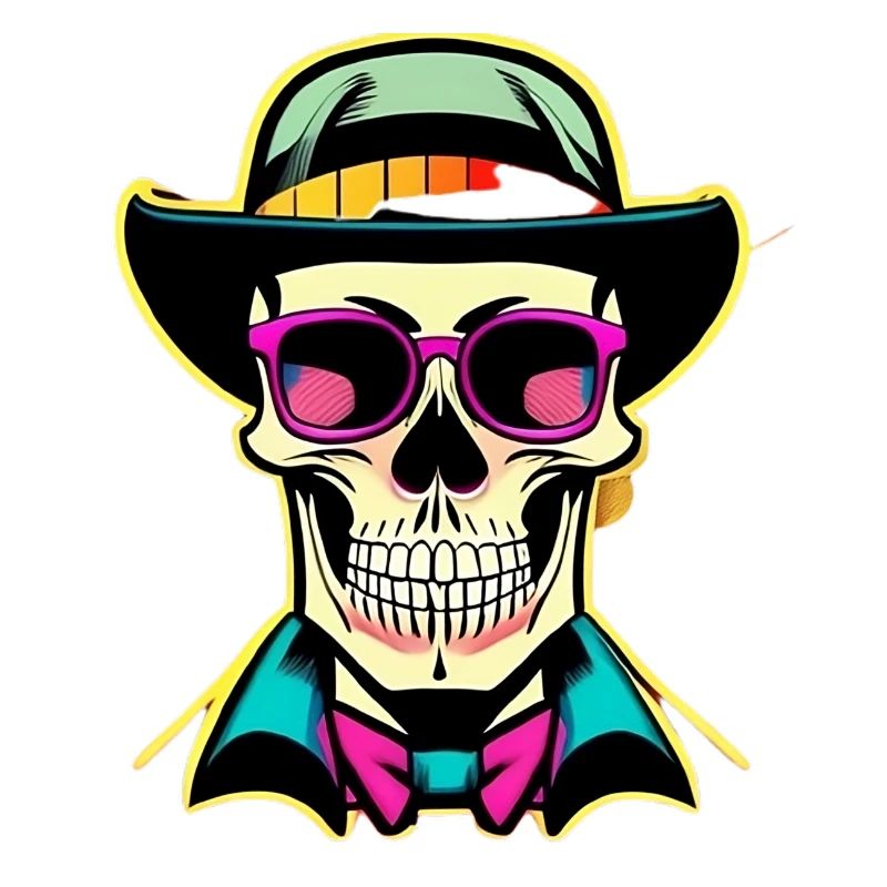 Hipster Totenkopf