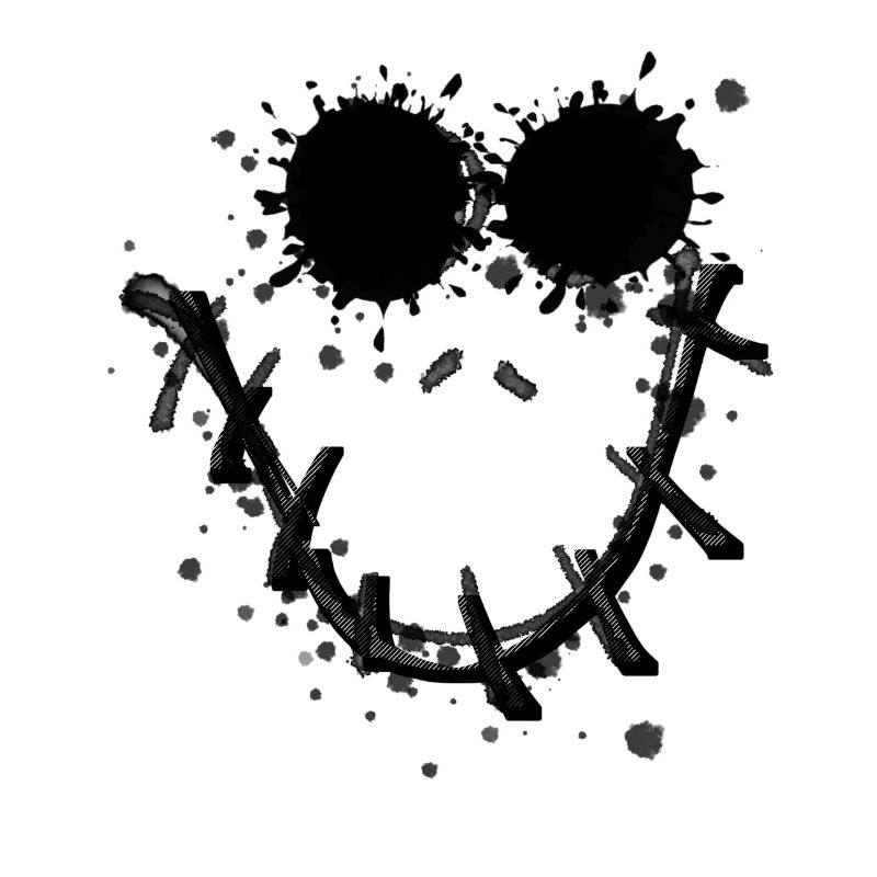 Gesicht,comic,halloween, Monster, Graffiti