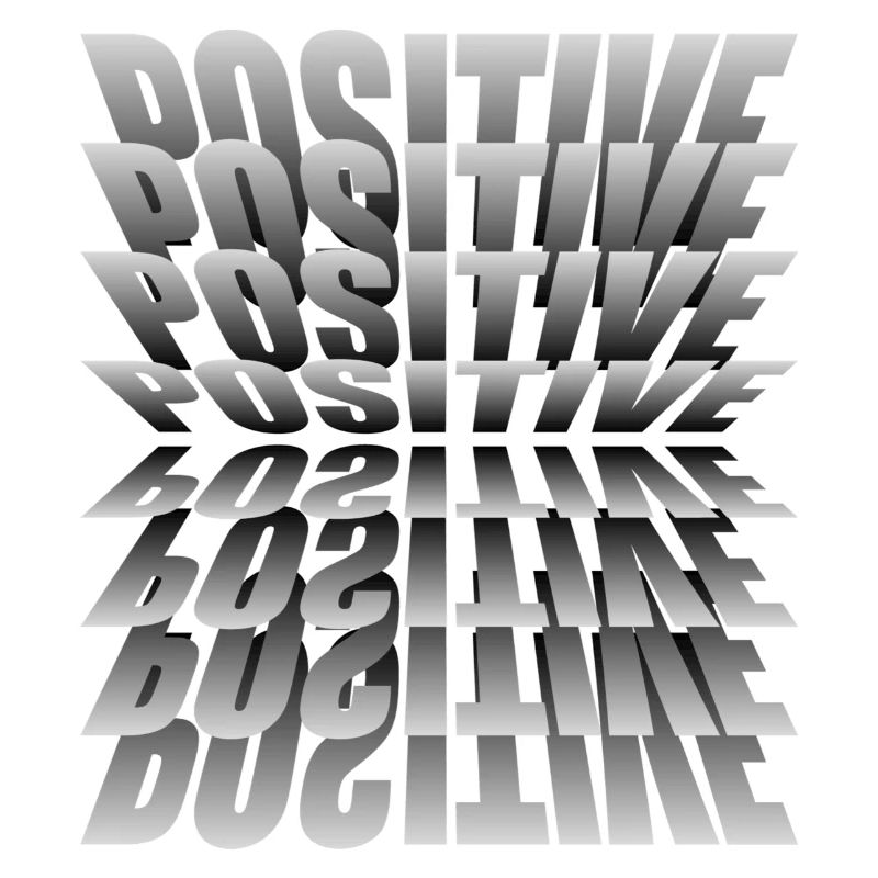 Positives Tee-Hemd