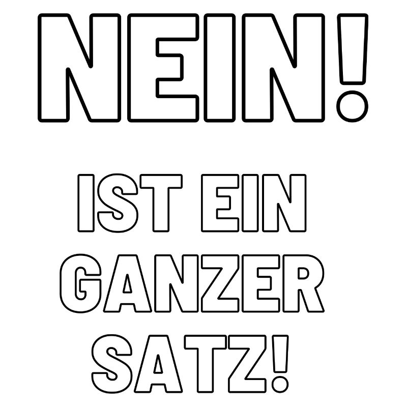 NEIN Spruch