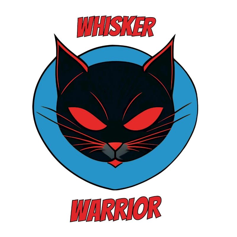 Whisker Warriors logo with text