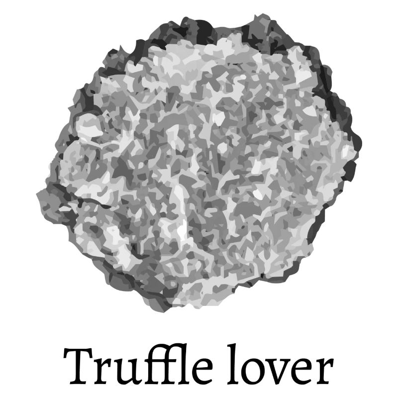 Truffle Lover Lover Lettering Slice