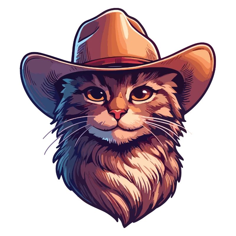 Cowboy-Katze