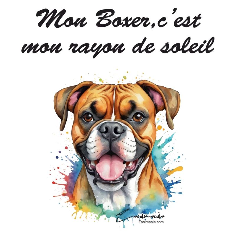 Boxer rayon de soleil