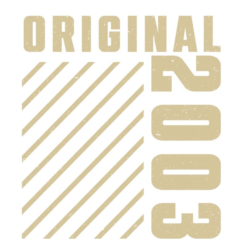 Original 2003 Authentisch 2003 Vintage Bursdag