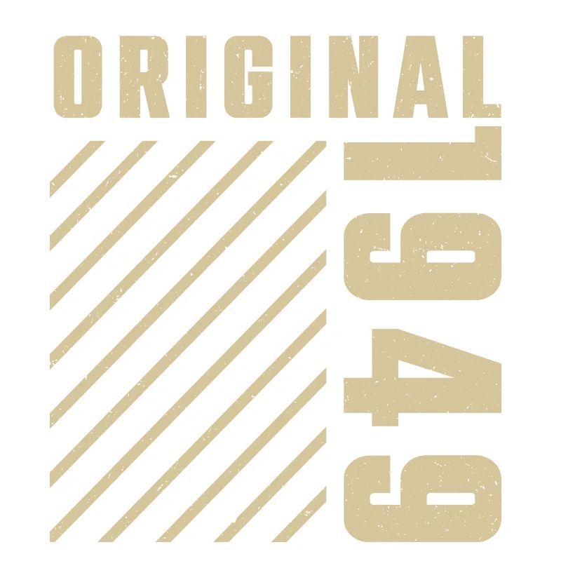 Original 1949 Authentic 1949 Vintage Bursdag
