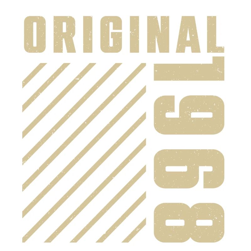 Original 1968 Authentic 1968 Vintage Bursdag