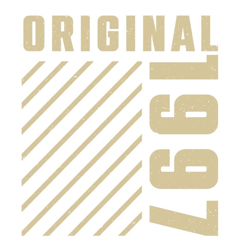 Original 1997 Authentic 1997 Vintage Bursdag