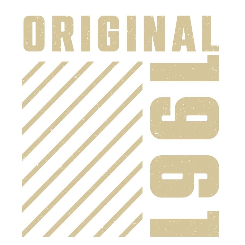 Original 1961 Authentisch 1961 Vintage Bursdag