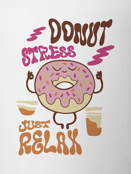 Donut Stress Just Relax