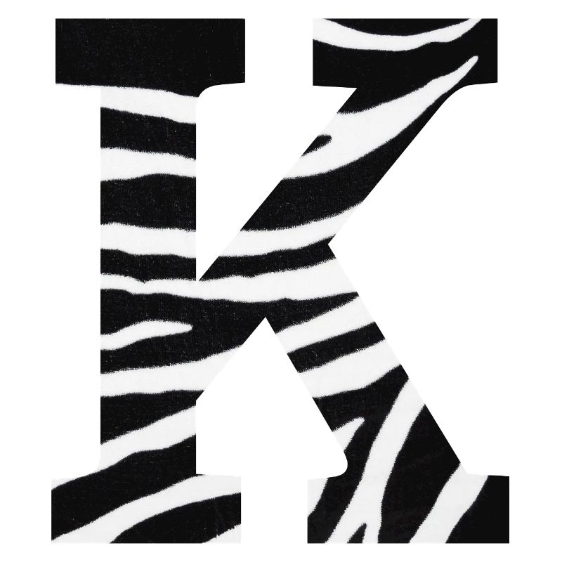 Buchstabe k Zebra
