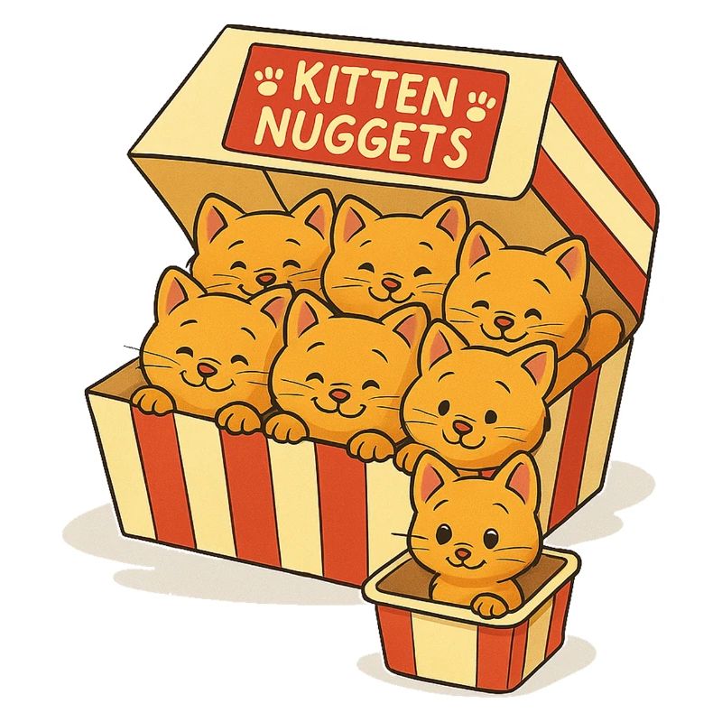 Capsules pour chats avec des visages mignons