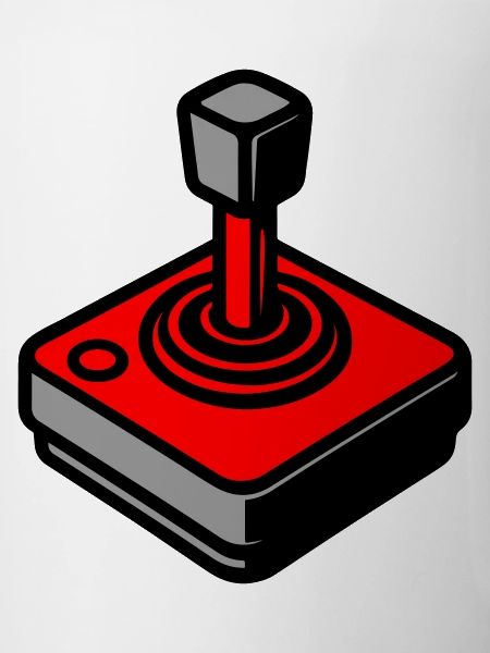 Gamer Joystick Rétro