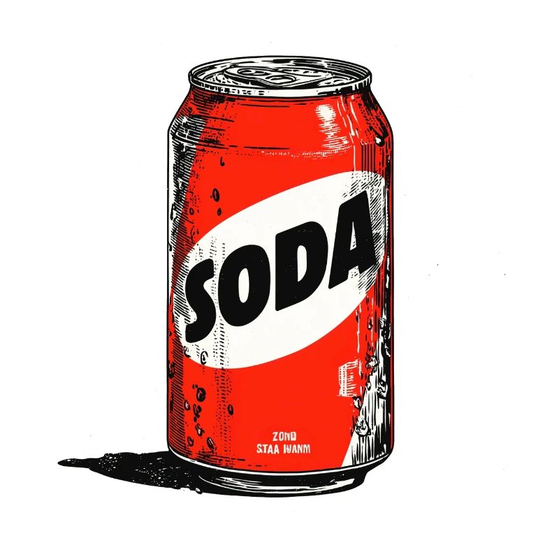 Red Soda Can