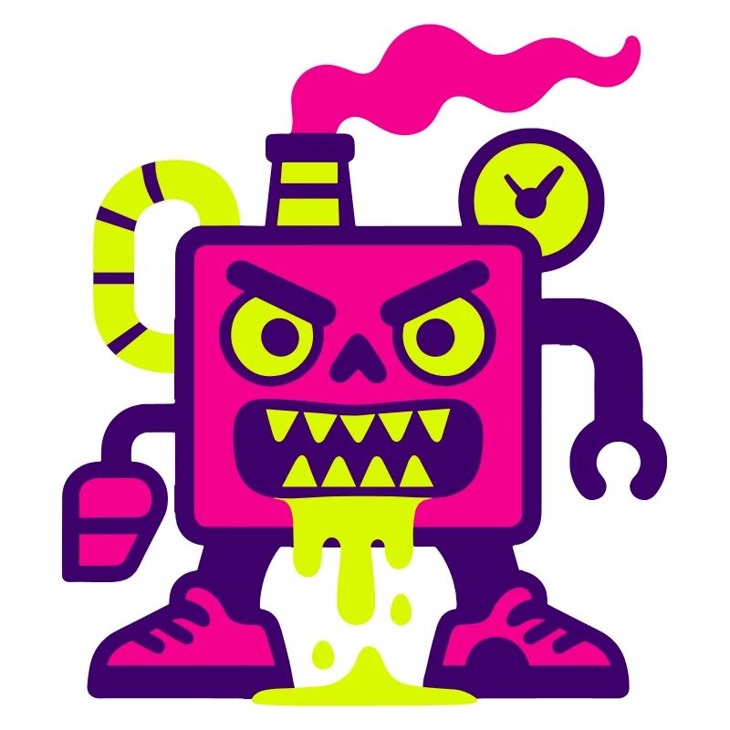 Pop Art Monster Machine