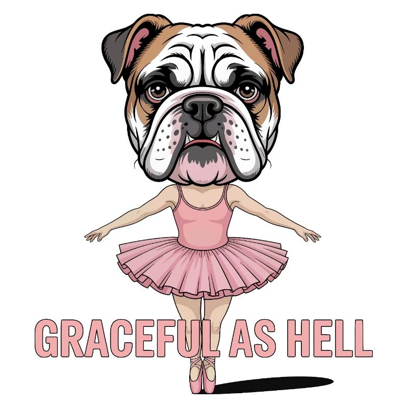 Ballerine bouledogue : gracieuse comme l’enfer