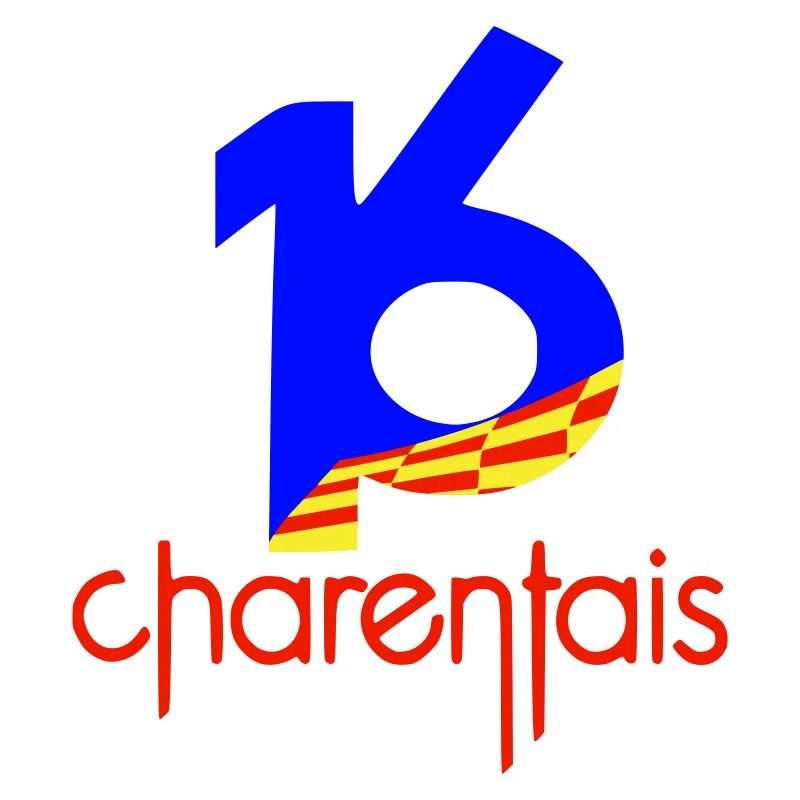  16 Charentais Bleu Rouge
