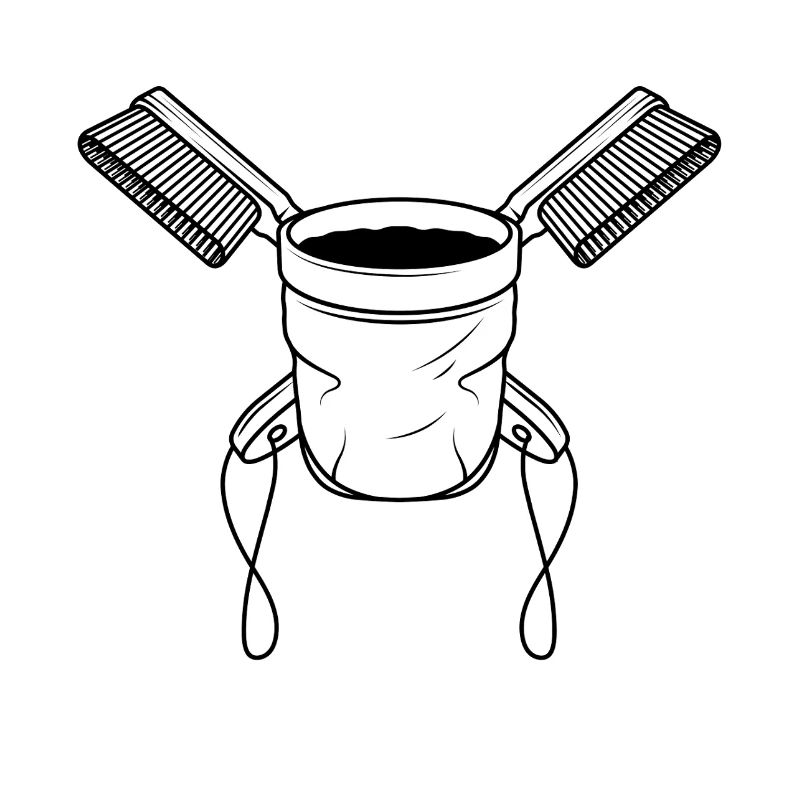 Chalkbag & Brushes