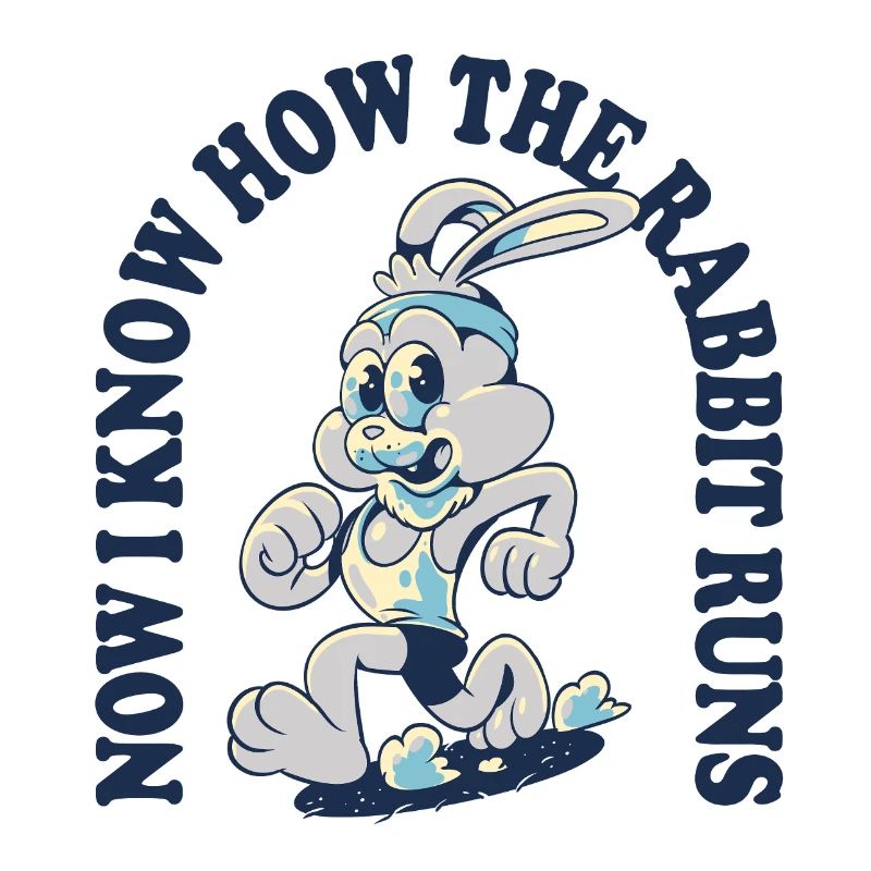 Rabbit Sprint Cartoon