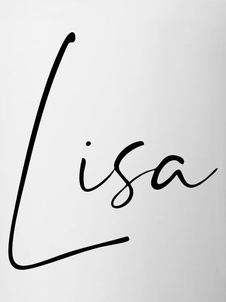 Lisa / Handwriting Name Design