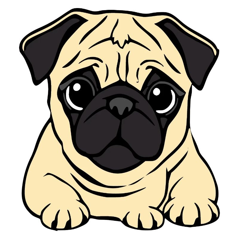 Mops Hunde T-shirt Geschenk Weihnachten