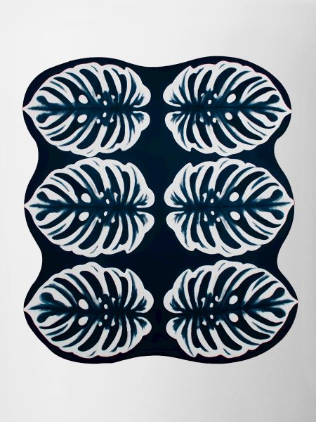 Monstera Variegata Pattern – Tropical Plant Art