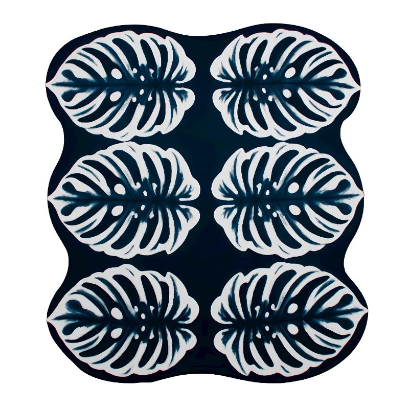 Monstera Variegata Pattern – Tropical Plant Art