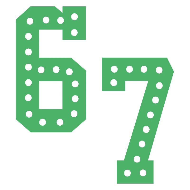 6 7 – Trendiges, minimalistisches Textdesign,