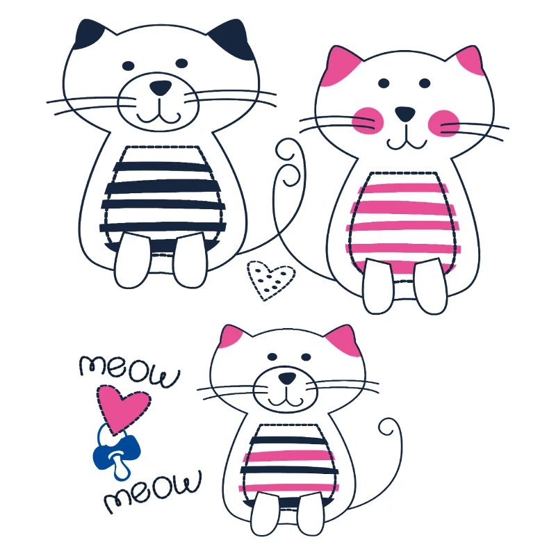 Chats rayés