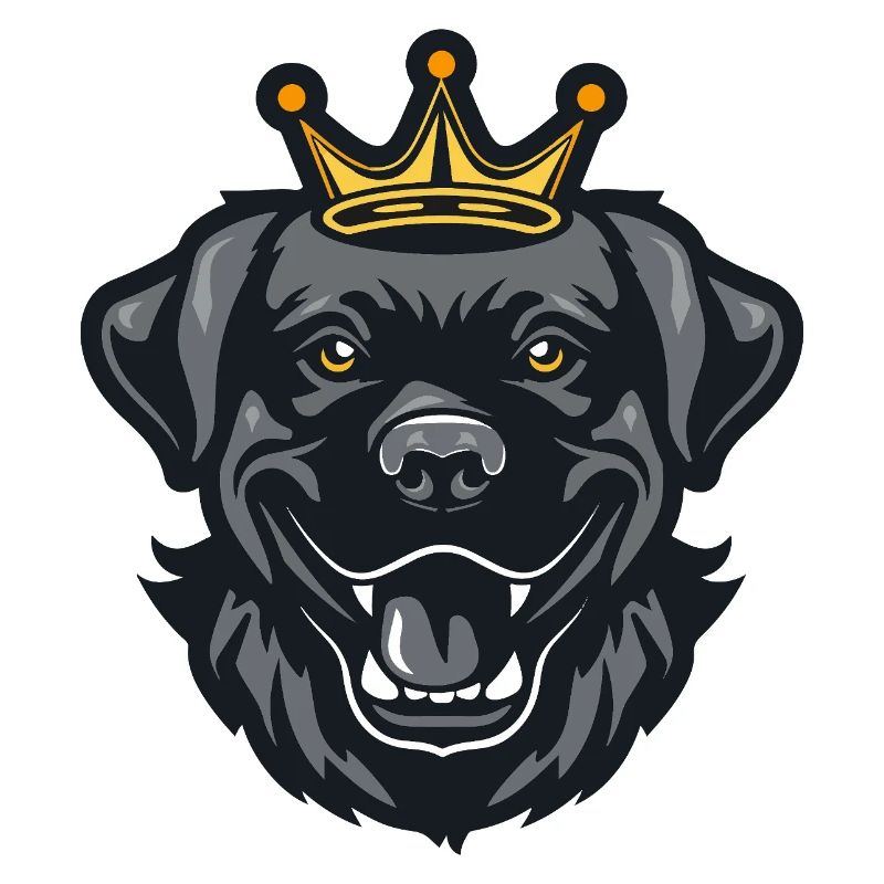Couronne de chien labrador