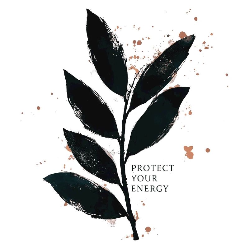 Protégez votre énergie - Conception de pleine conscience