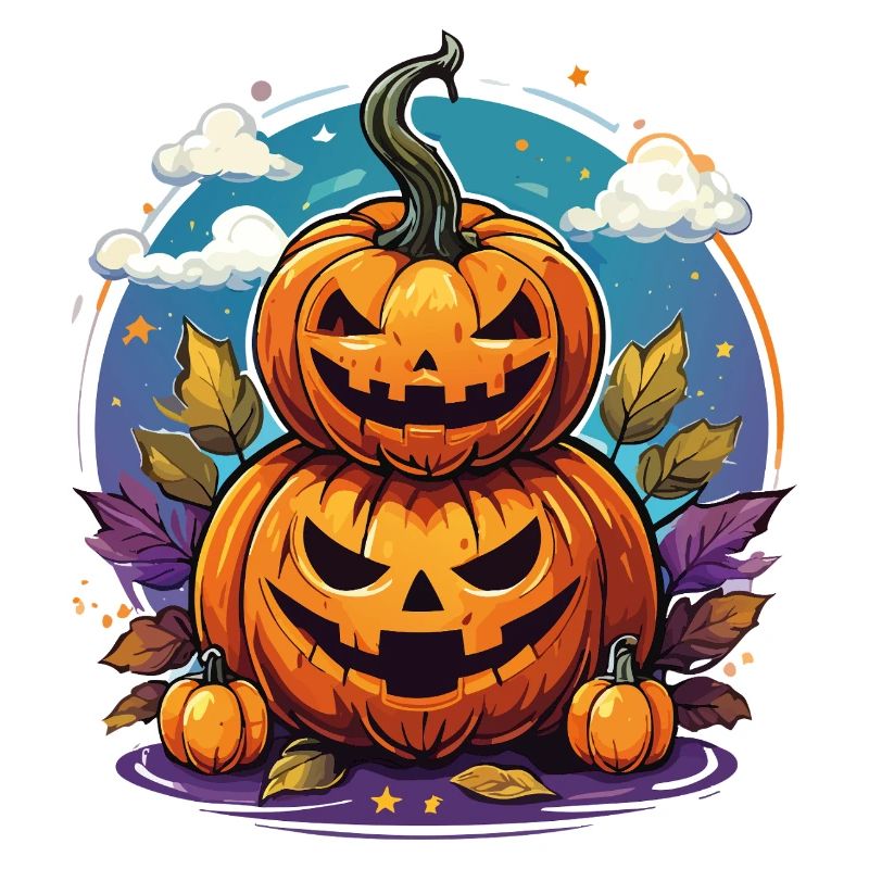 Spooky Halloween Pumpkins