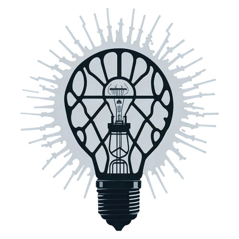 Glowing Idea: Inspiration Light Bulb