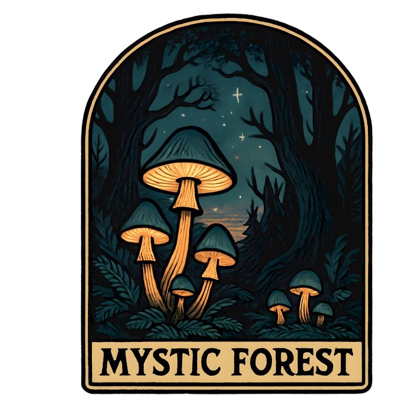 Mystic Forest Mushroom Magic