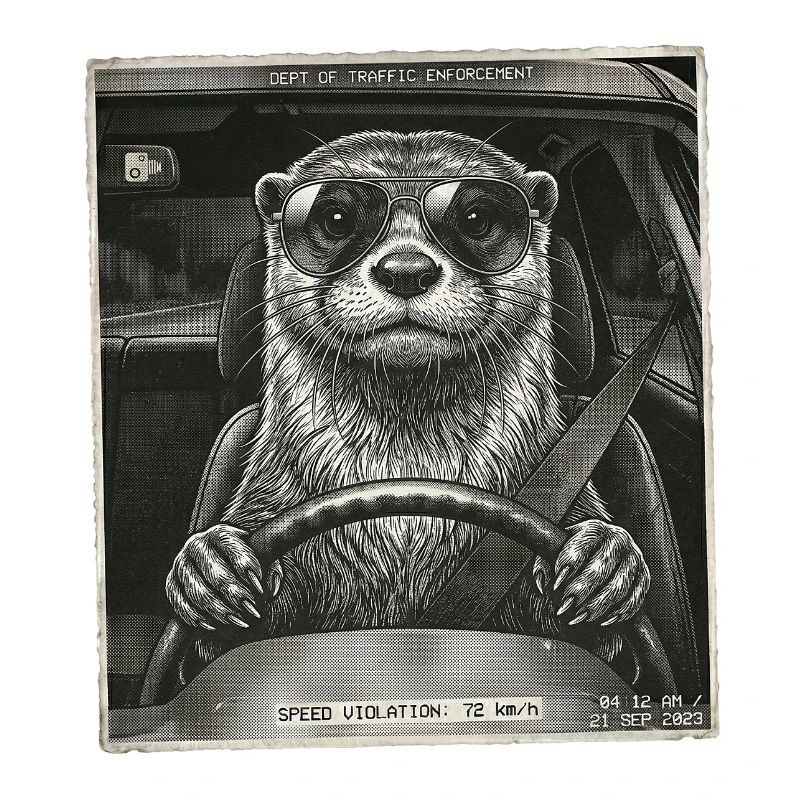 Otter Flashed