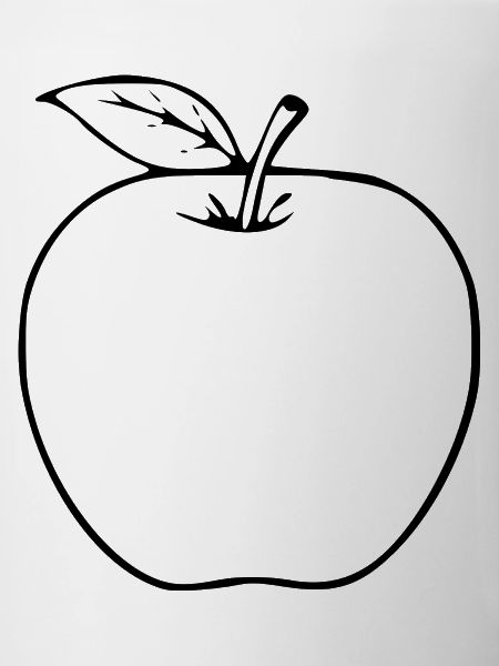 Apfel minimalistisch Geschenk