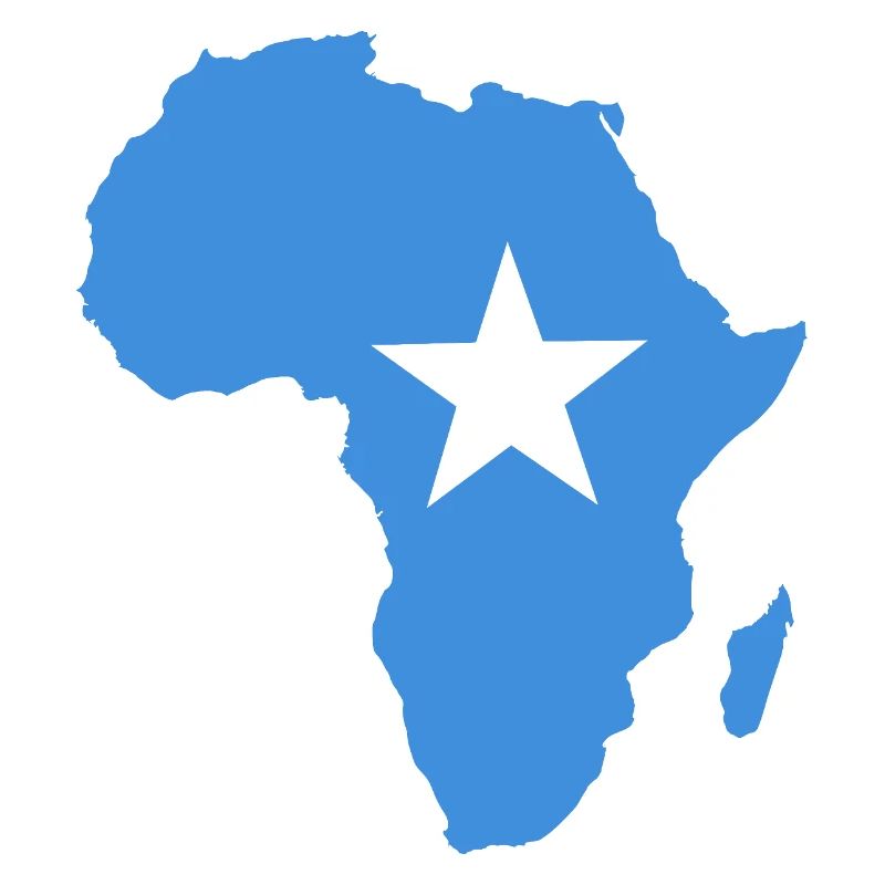 Drapeau de la Somalie Afrique