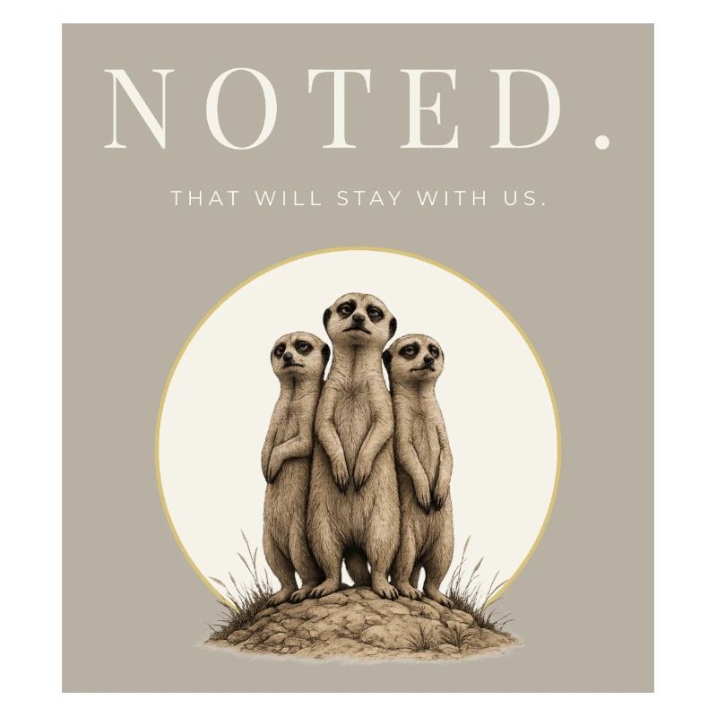 Trio de suricates renommé