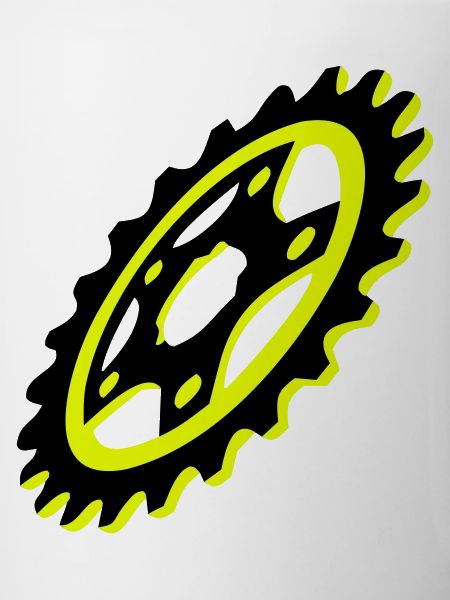 Bicycle Chainring Graphic