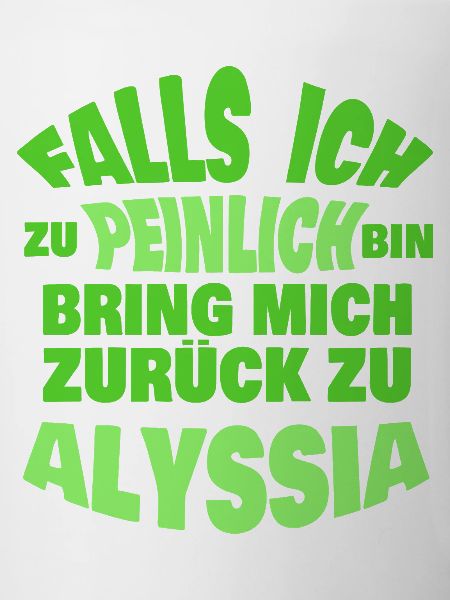 Geschenk für Alyssia