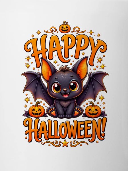 Kuschelige Halloween Fledermaus
