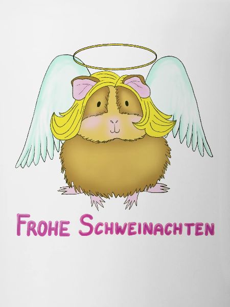 Weihnachtsengerl Meerschweinchen 