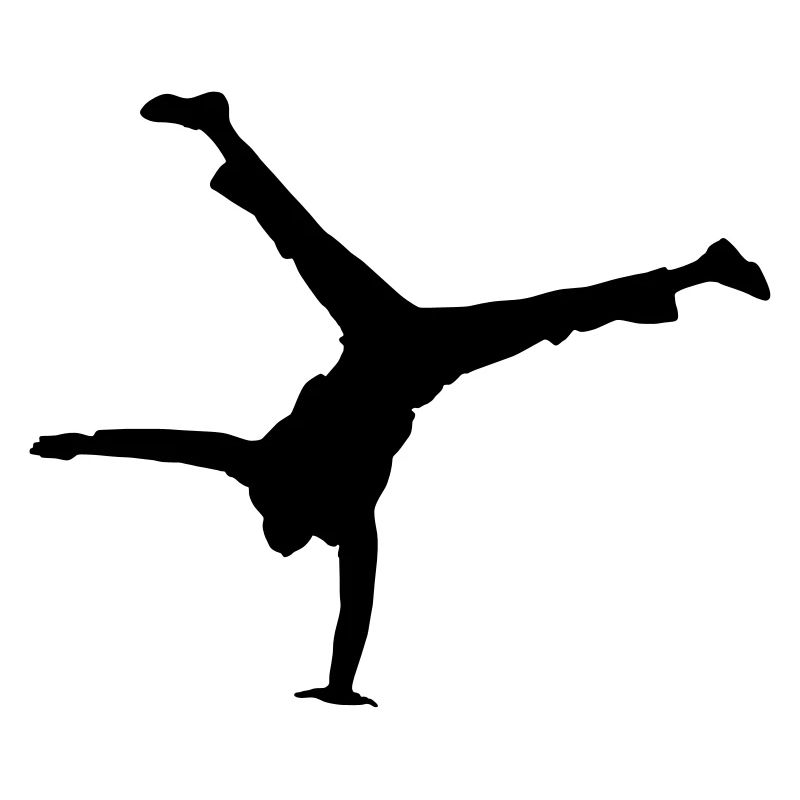 Danseuse de ballet vecteur Silhouette