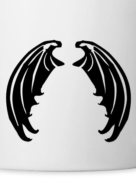 Flügel von Vampiren oder Teufelchen