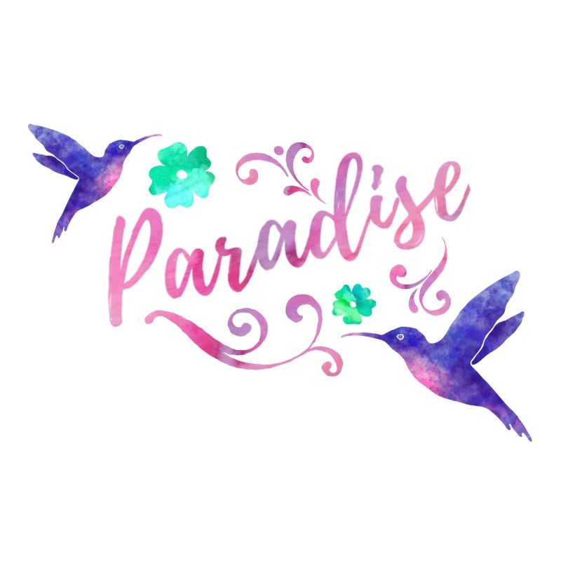 Aquarelle de paradis