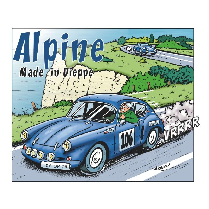 Polete in Alpine 106