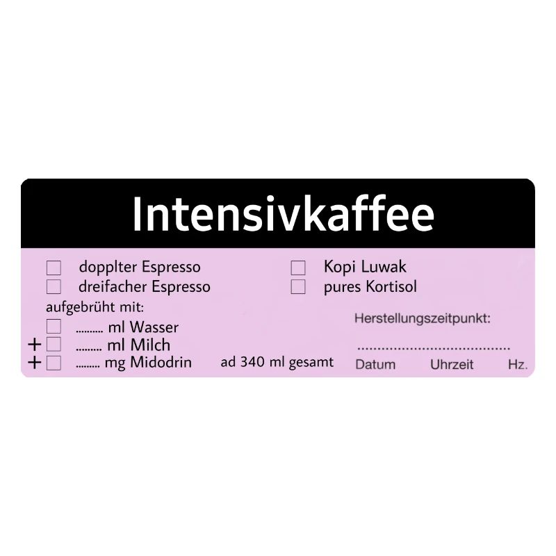 Café intensif